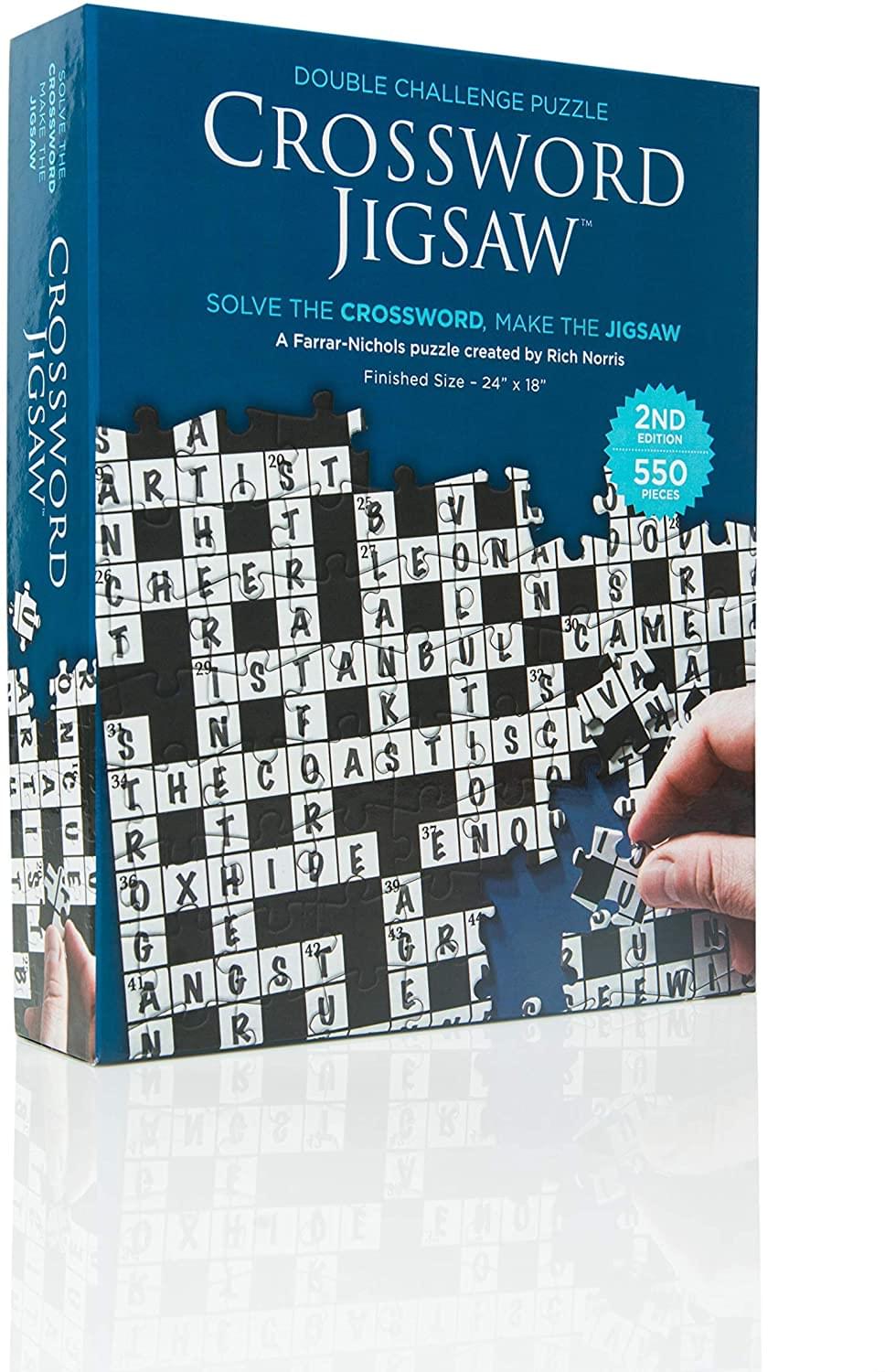 Crossword 550 Piece Jigsaw Puzzle | 2nd Edition