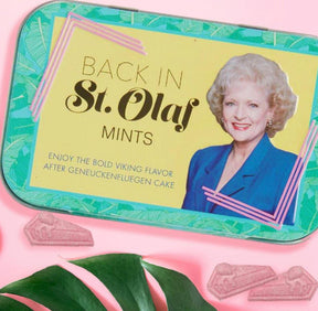 The Golden Girls Stay Golden Mints In Collectible Tin  | Back In St.Olaf