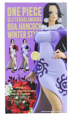 One Piece Glitter & Glamours Banpresto Figure | Boa Hancock Winter Style Ver.B