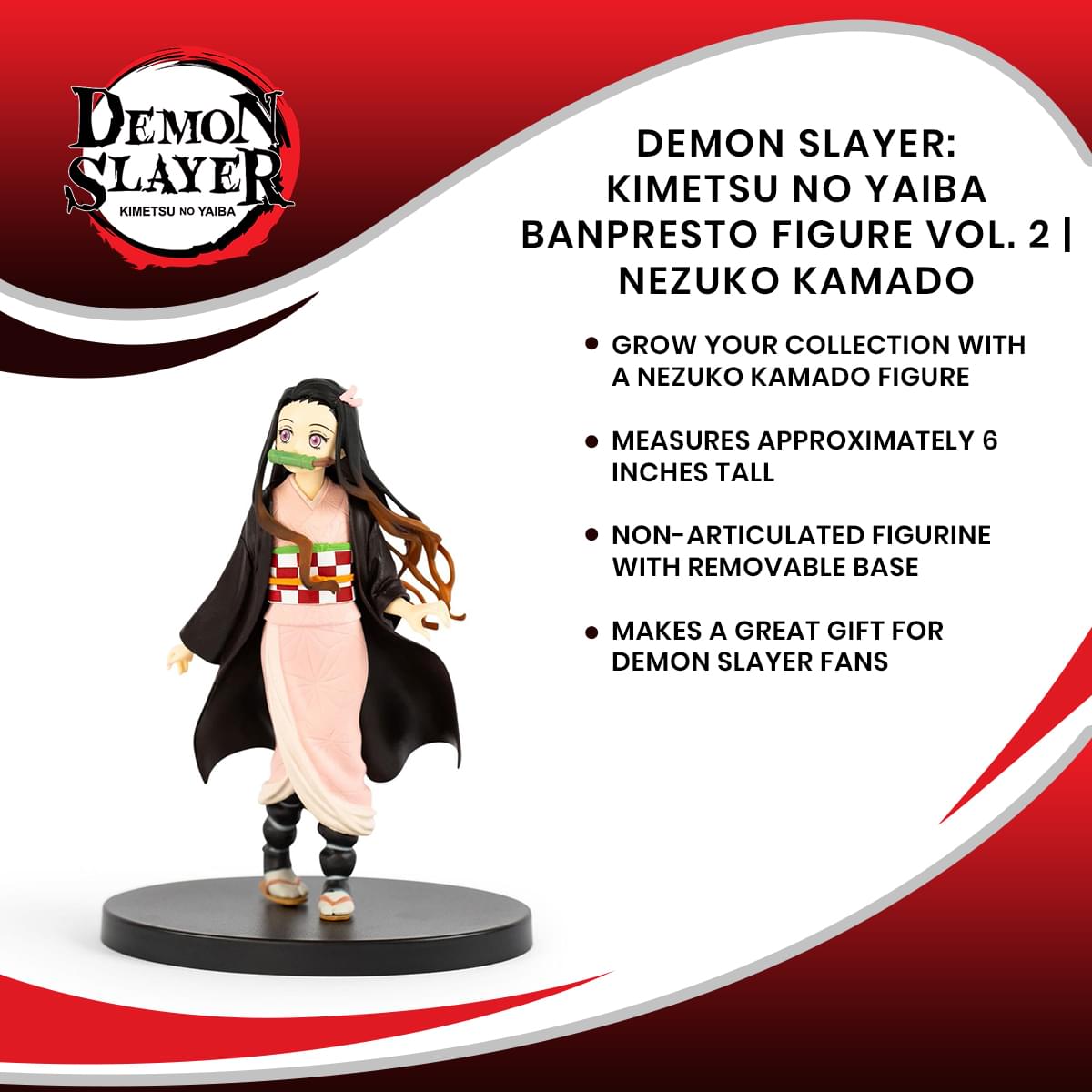 Demon Slayer: Kimetsu no Yaiba Banpresto Figure Vol. 2 | Nezuko Kamado