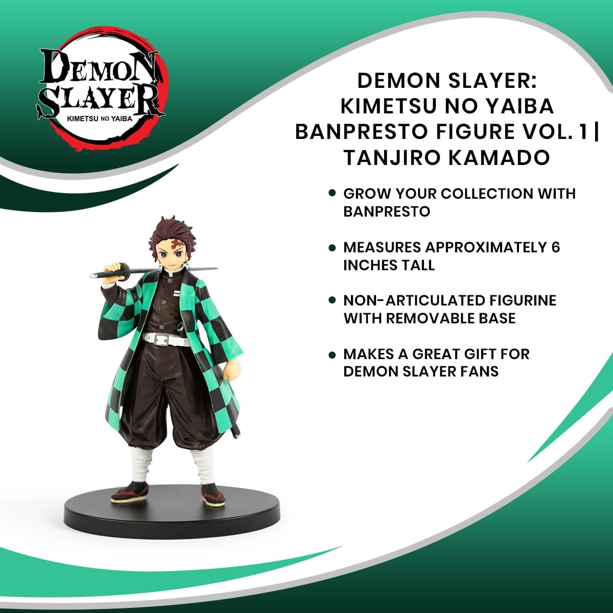Demon Slayer: Kimetsu no Yaiba Banpresto Figure Vol. 1 | Tanjiro Kamado