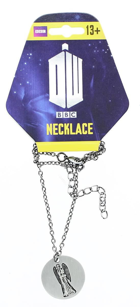 Doctor Who Don't Blink Weeping Angel Pendant Necklace