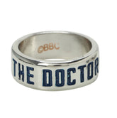 Doctor Who "The Doctor" Men's Stainless Steel Ring