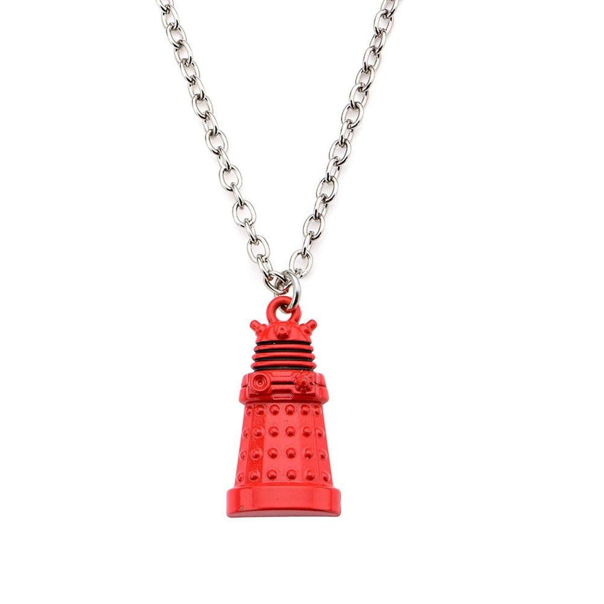 Doctor Who Red Dalek 3D Pendant Necklace