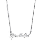 Doctor Who The Impossible Girl Script Necklace