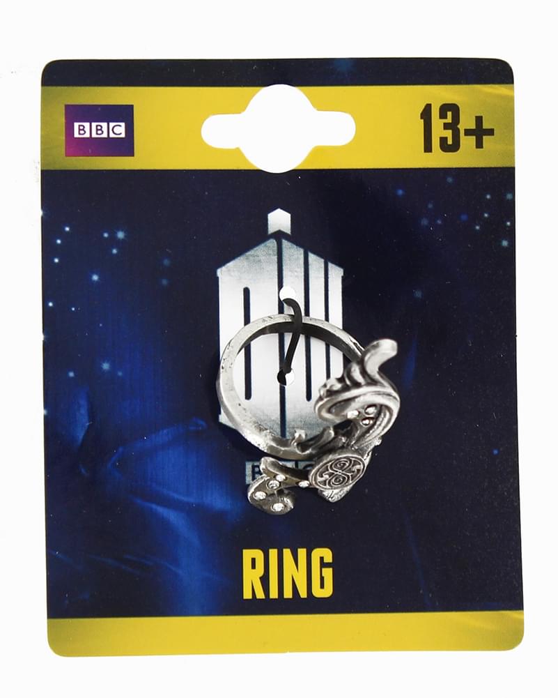 Doctor Who Scroll Gallifreyan Symbol Zinc Alloy Ring