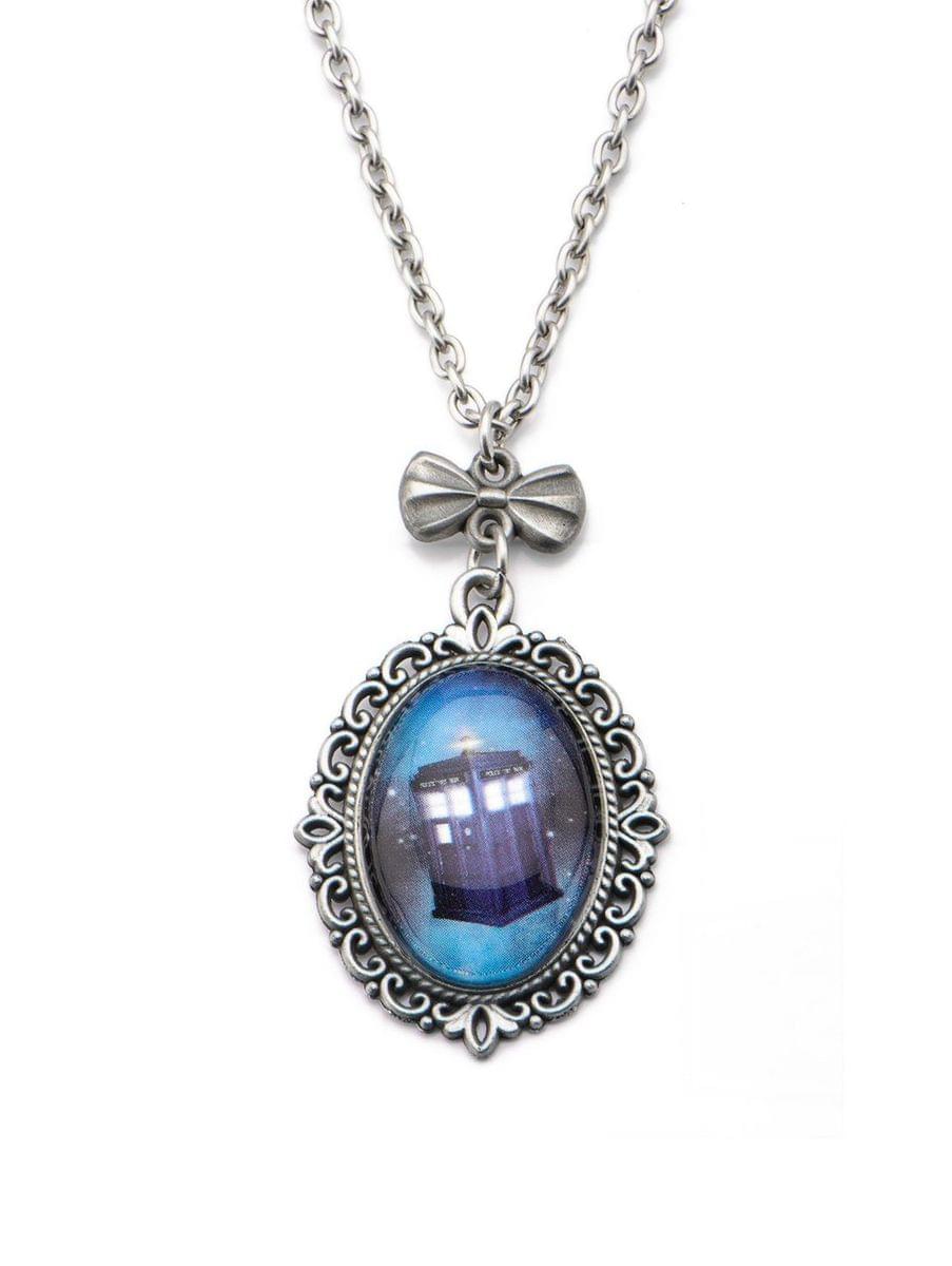 Doctor Who Tardis Cameo Necklace