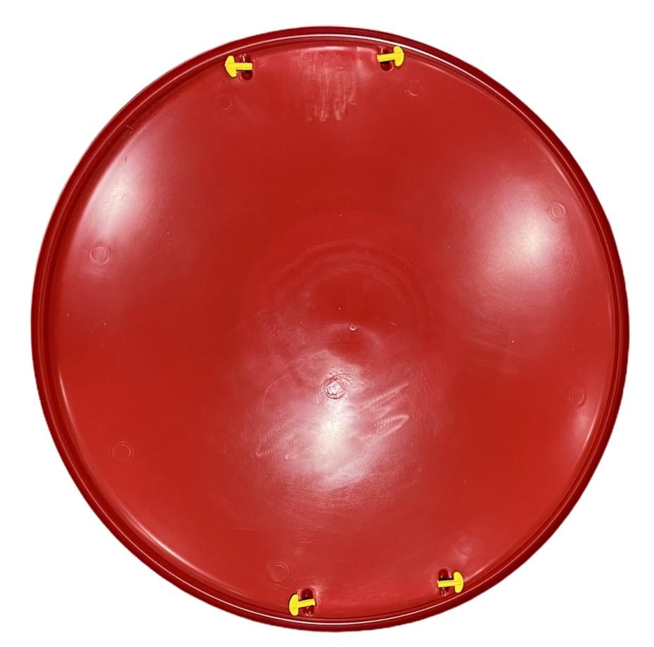 Super Saucer 28 Inch Round Snow Sled | Red | Manufactured here in the USA