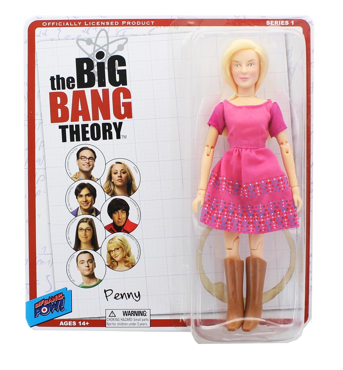Big Bang Theory 8" Retro Clothed Action Figure, Penny
