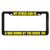 Bif Bang Pow! Saturday Night Live My Other Car Is A Van License Plate Frame