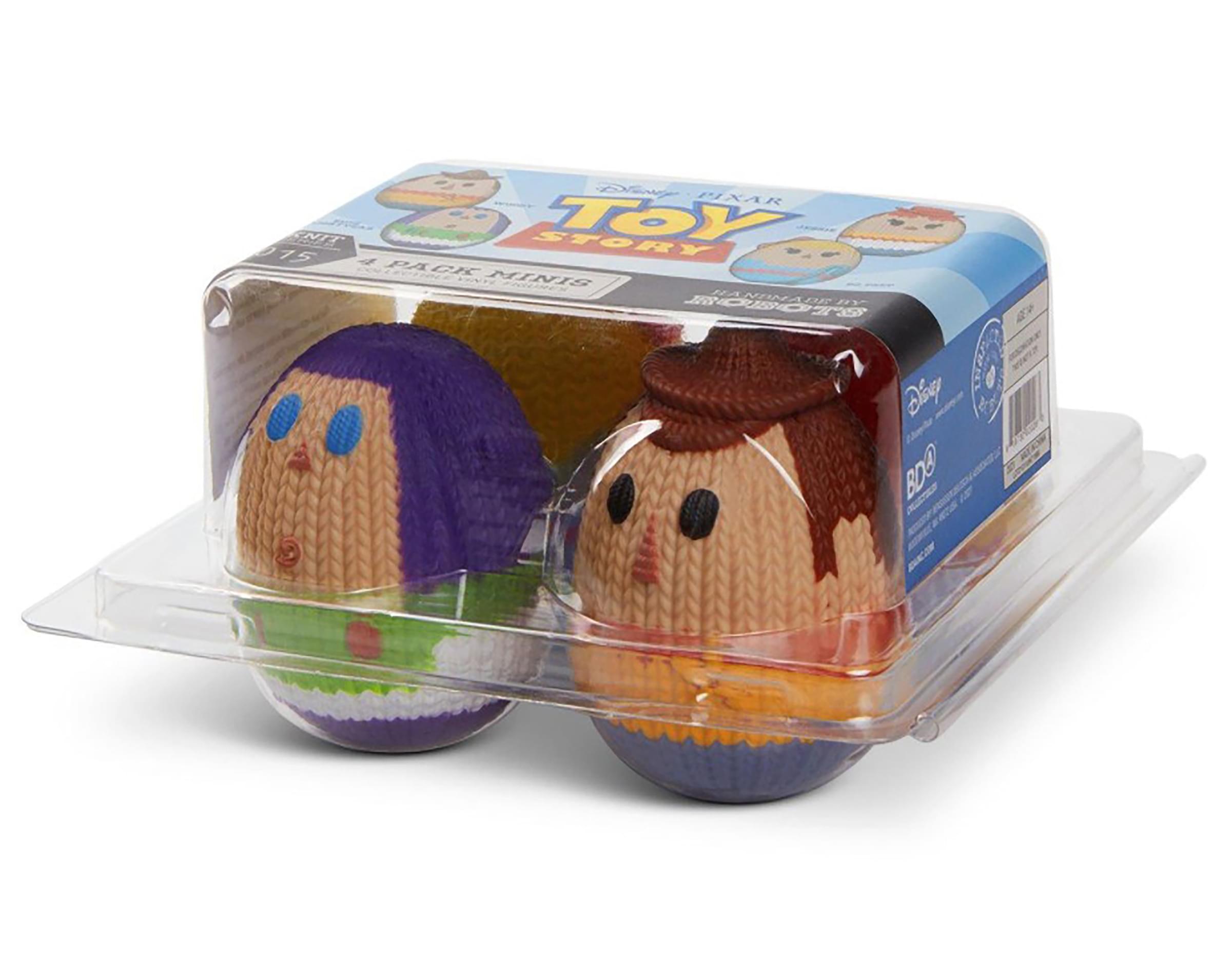 Toy Story Handmade by Robots Mini Vinyl Figure 4-Pack