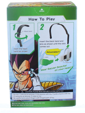 DragonBall Z Scouter Headset Soundless Version: Green Lens