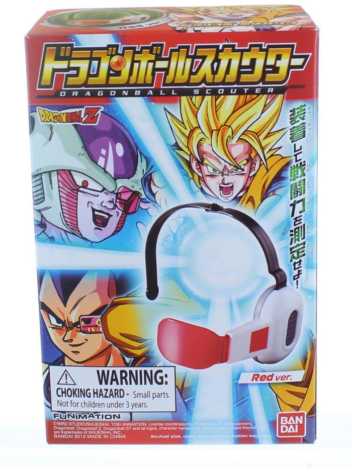 DBZ Scouter Headset Soundless Version: Red Lens | Free Shipping