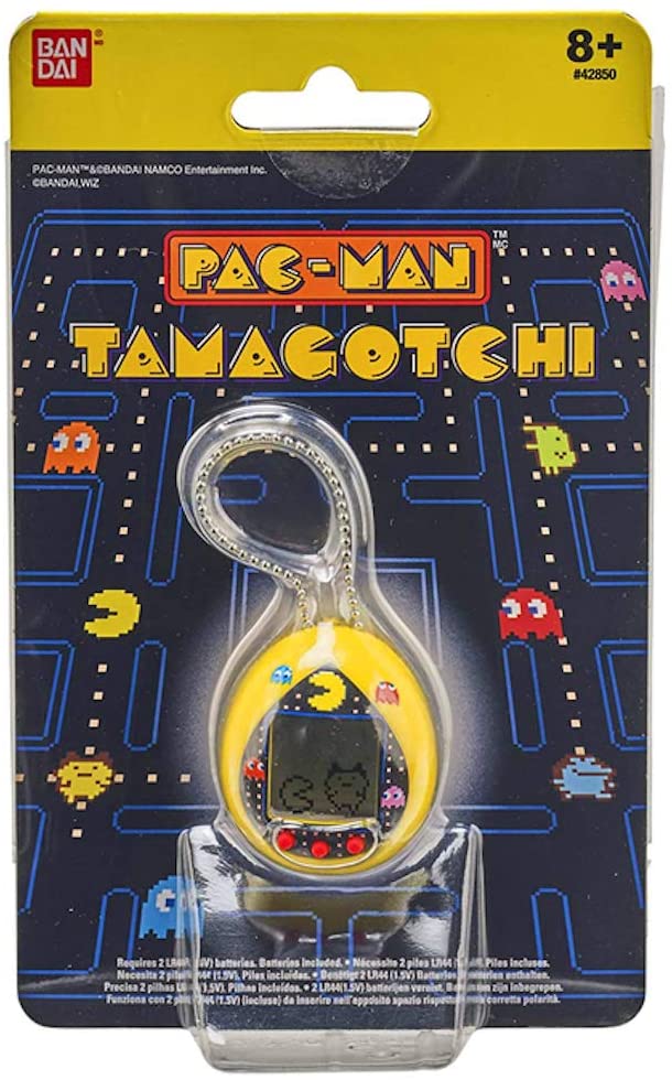 Pac-Man x Tamagotchi Nano Electronic Game | Yellow