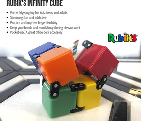 Rubiks Infinity Cube Fidget Stimming Toy