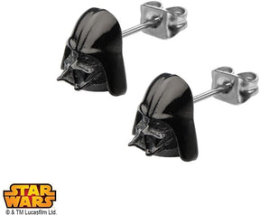 Star Wars 3D Darth Vader Stud Earrings