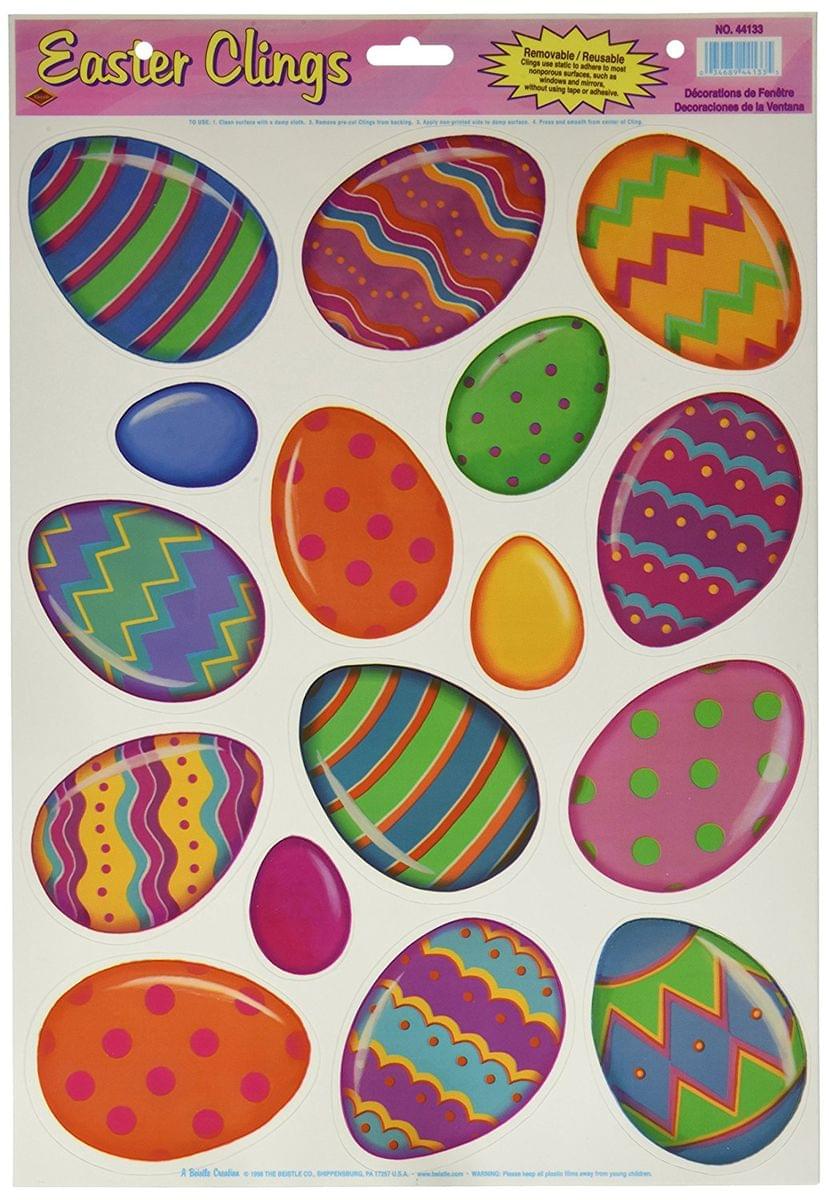 Color Bright Egg Clings
