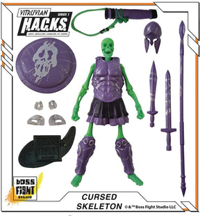 Vitruvian H.A.C.K.S. Series 1 Action Figure | Cursed Skeleton