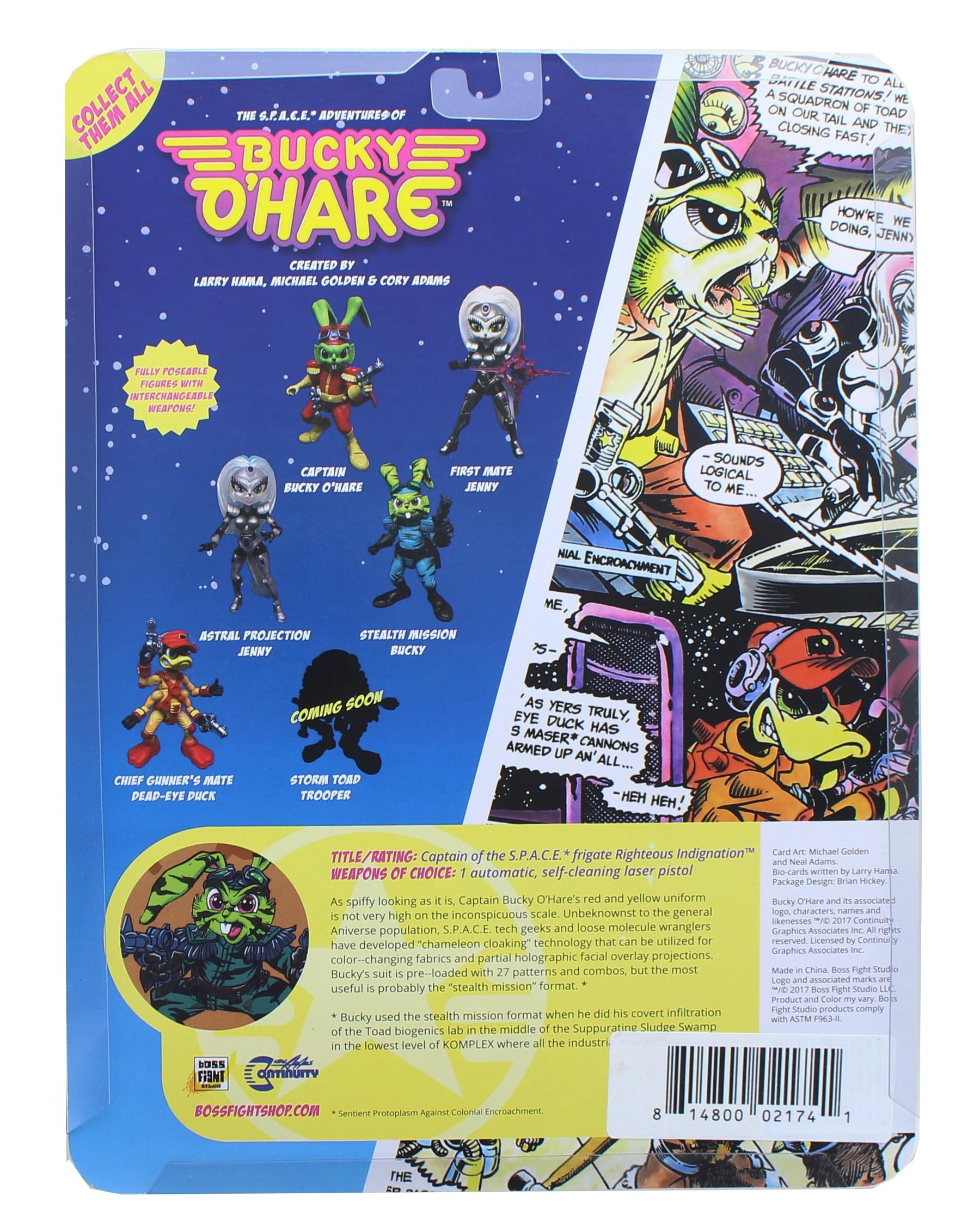 Bucky O Hare Wave 2 Action Figure | Stealth Mission Bucky