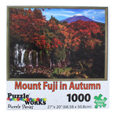 PuzzleWorks 1000 Piece Jigsaw Puzzle | Mount Fuji In Autumn