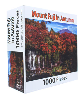PuzzleWorks 1000 Piece Jigsaw Puzzle | Mount Fuji In Autumn