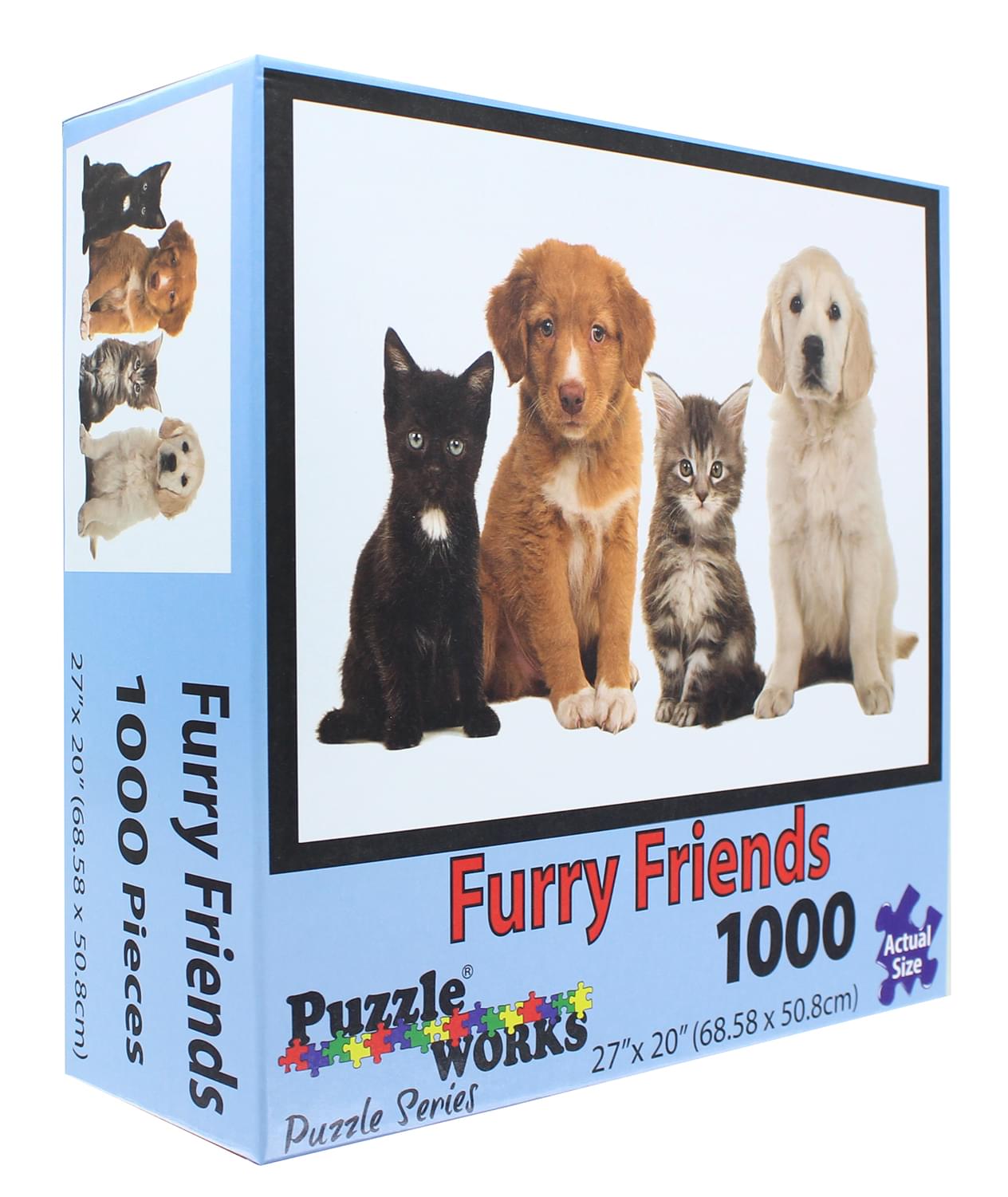 PuzzleWorks 1000 Piece Jigsaw Puzzle | Furry Friend