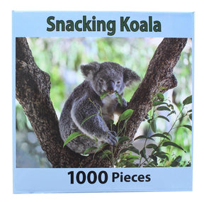 PuzzleWorks 1000 Piece Jigsaw Puzzle | Snacking Koala