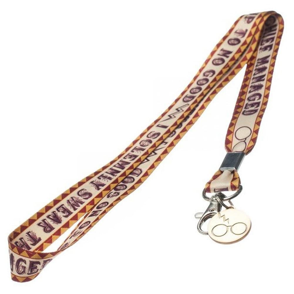 Harry Potter Lanyard with Metal Charm