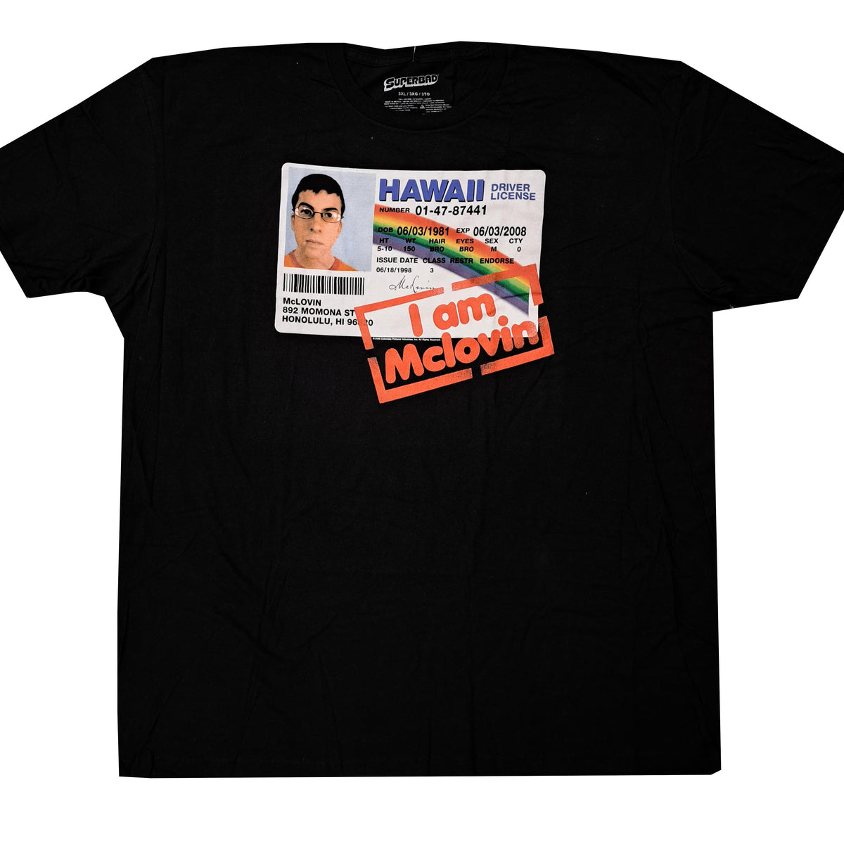 Superbad I Am Mcloven Adult T-Shirt | XXX-Large | Free Shipping