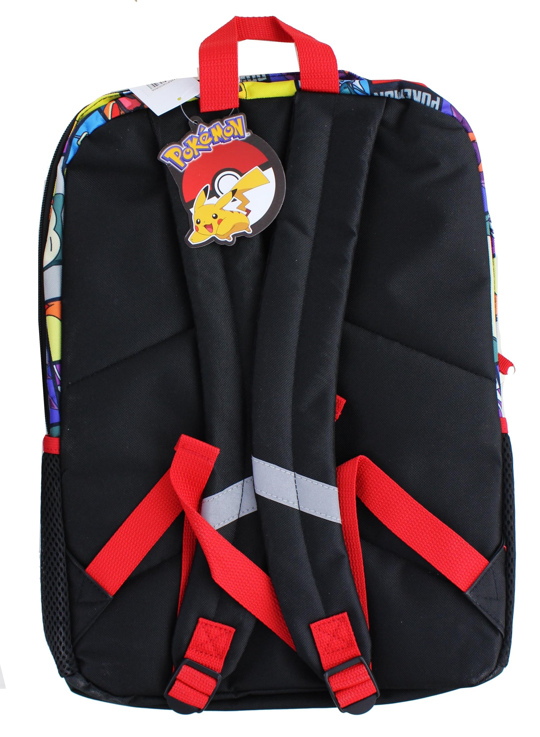 Pokemon Pikachu & Pokeball 16 Inch Kids Backpack
