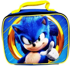 Sonic the Hedgehog Movie 16 Inch Backpack with Lunch Kit
