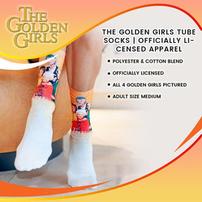 The Golden Girls Tube Socks | Officially Licensed Apparel