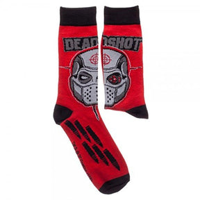 Suicide Squad Deadshot Men's Crew Socks