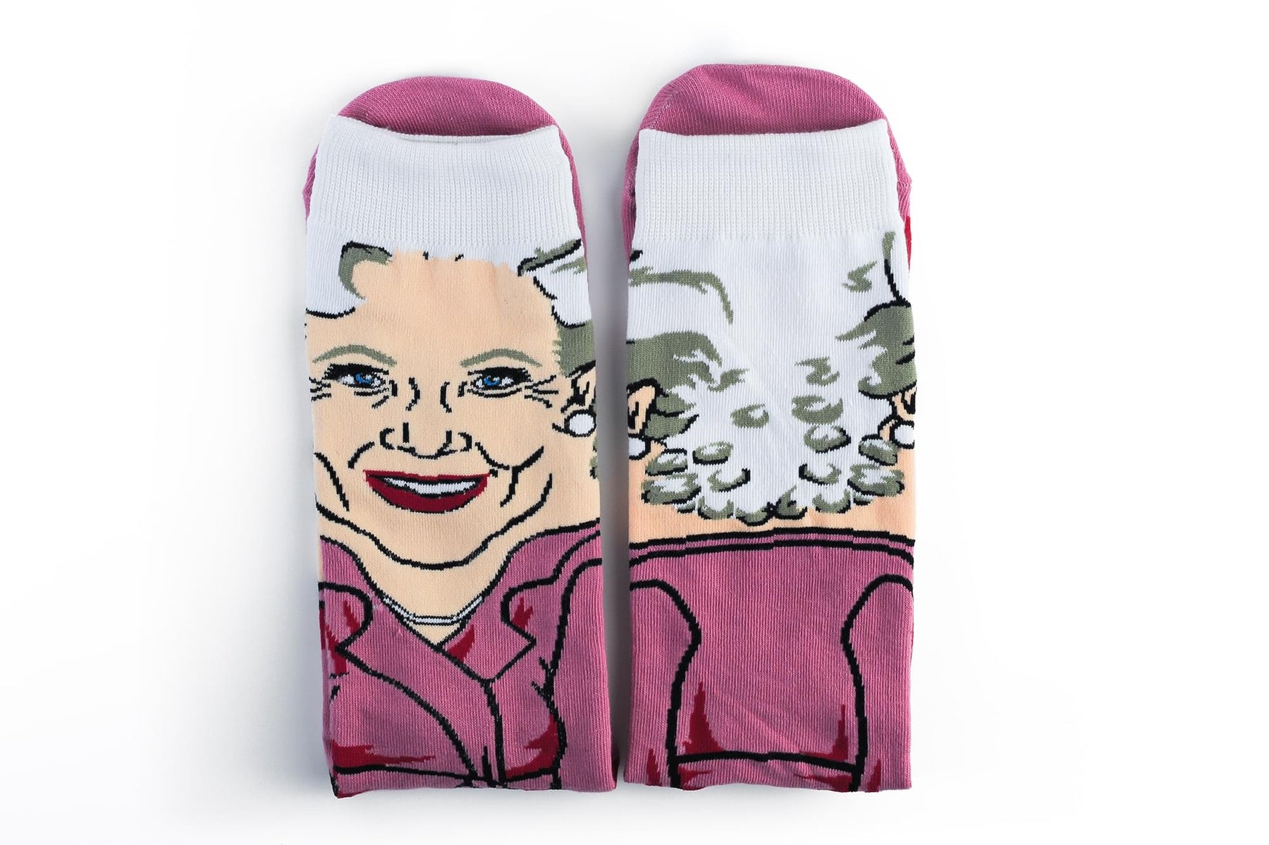 The Golden Girls Rose Funny Graphic Socks | Single Pair Of Adult Crew Socks