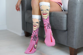 The Golden Girls Rose Funny Graphic Socks | Single Pair Of Adult Crew Socks