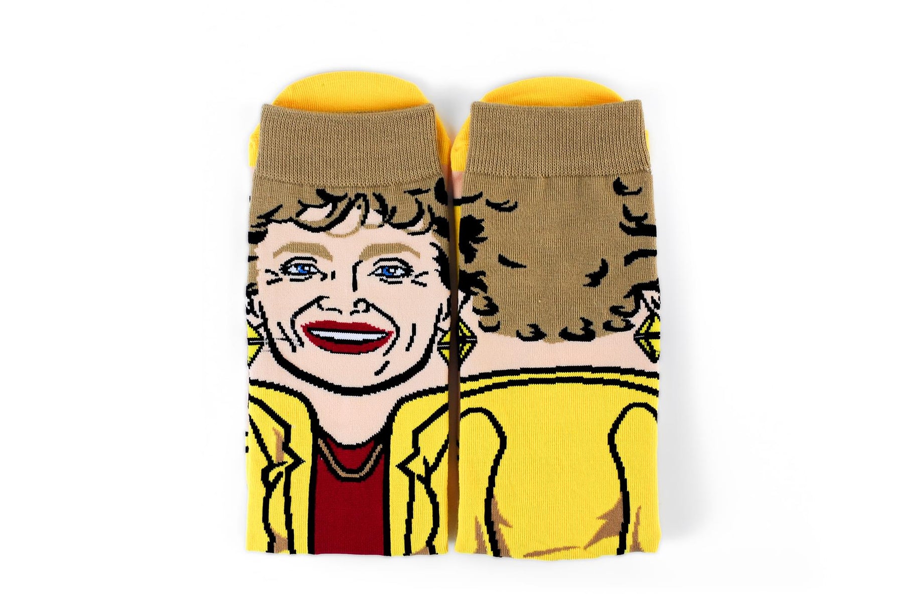 The Golden Girls Blanche Funny Graphic Socks | Single Pair Of Adult Crew Socks