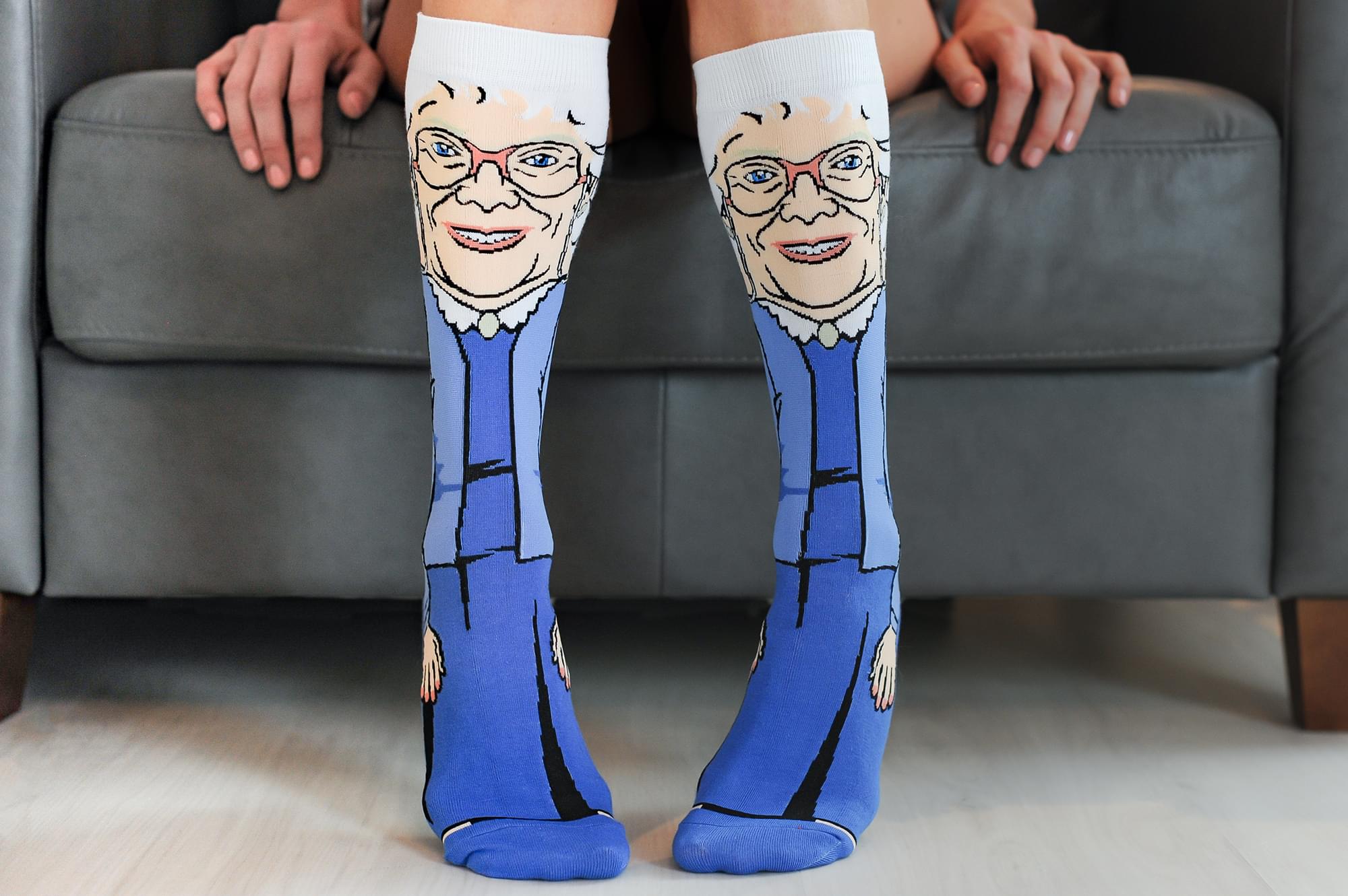 The Golden Girls Sophia Funny Graphic Socks | Single Pair Of Adult Crew Socks