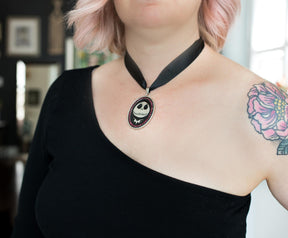 Nightmare Before Christmas Jack Skellington Necklace