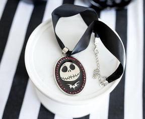 Nightmare Before Christmas Jack Skellington Necklace