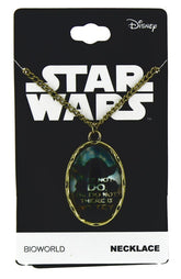 Star Wars Yoda "Try Not" Cameo Necklace