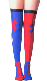 DC Comics Harley Quinn Women's Sheer Costume Tights