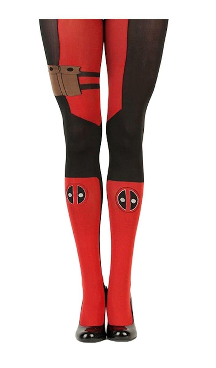 Marvel Deadpool Women's Sheer Costume Tights