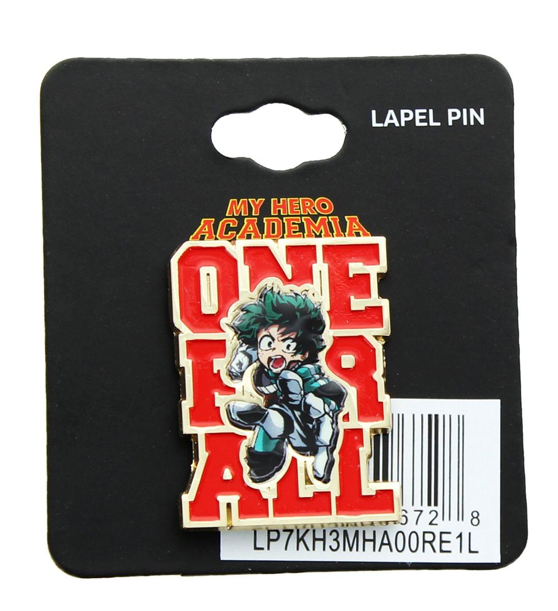 My Hero Academia One For All Enamel Collector Pin