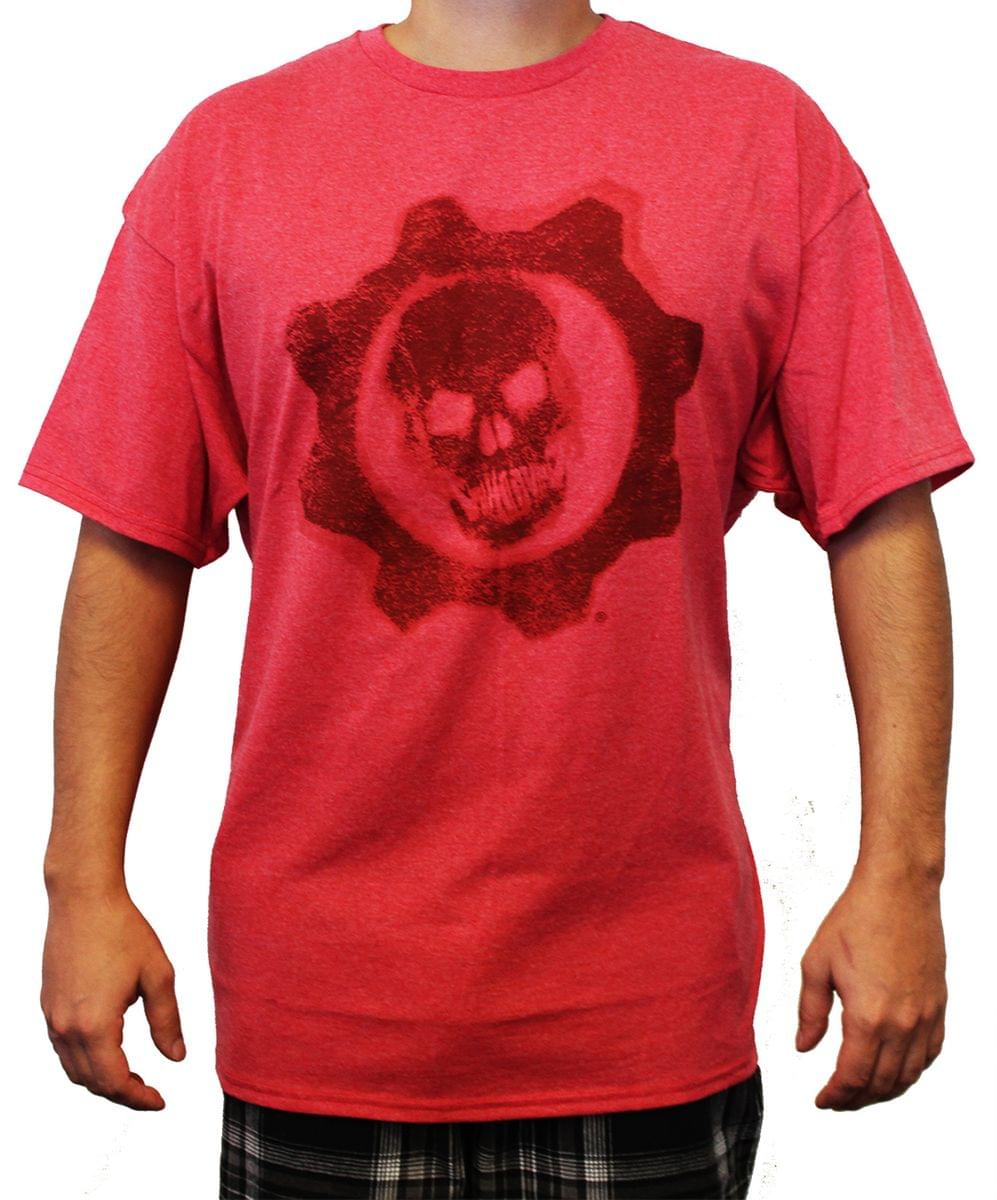Gears of War Logo Red Men's T-Shirt