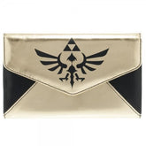 Zelda Logo Gold & Black Envelope Wallet