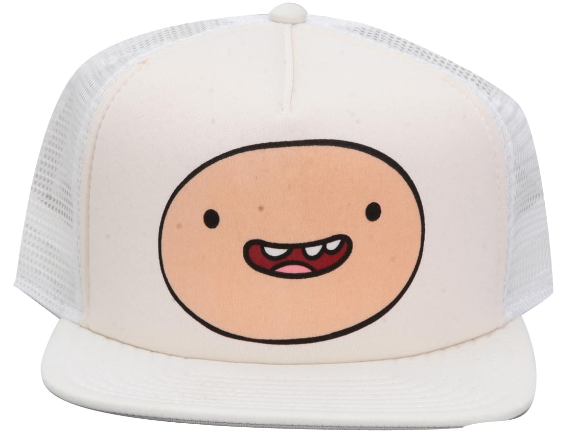 Adventure Time With Finn & Jake Big Face Finn Adjustable Trucker Hat