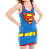 Supergirl Character Juniors Tank Dress