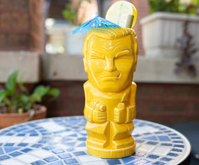Geeki Tikis Star Trek: TOS Captain Kirk Ceramic Mug | Holds 16 Ounces