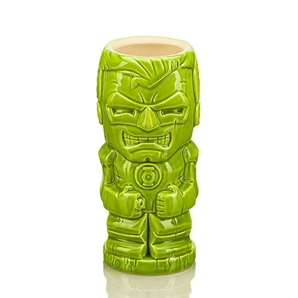 DC Comics Geeki Tikis Green Lantern 16 oz Mug | Lime Green
