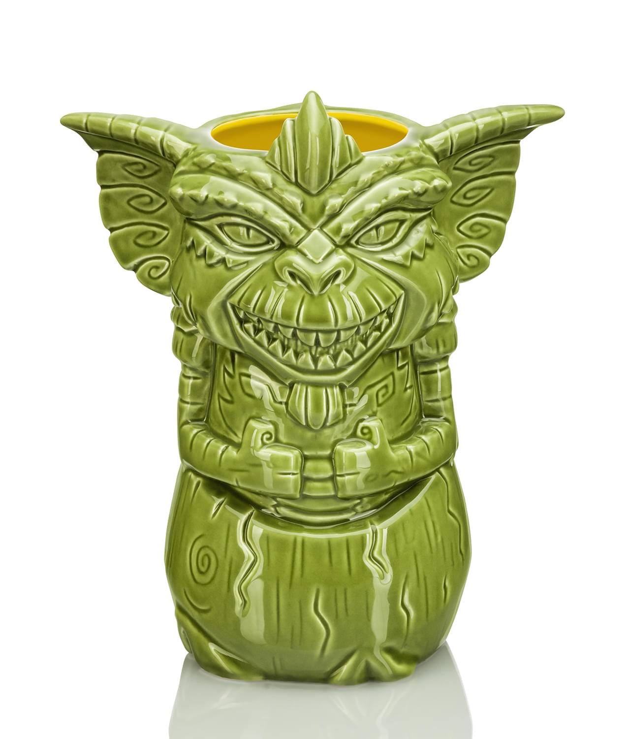 Geeki Tikis Gremlins Stripe Mug | Ceramic Tiki Style Cup | Holds 23 Ounces